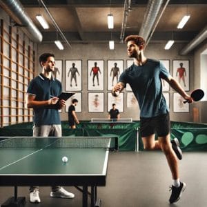 آموزش بازی پینگ پنگ