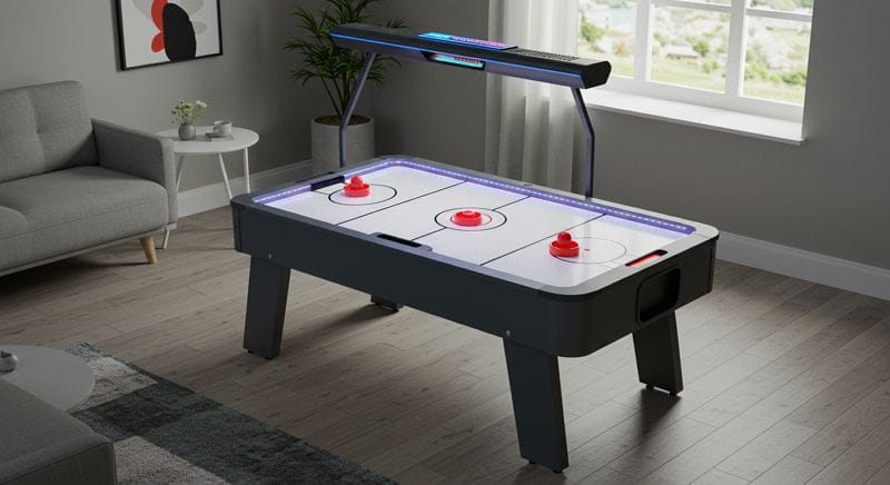 راهنمای انتخاب میز ایرهاکی مناسب فضاهای کوچک