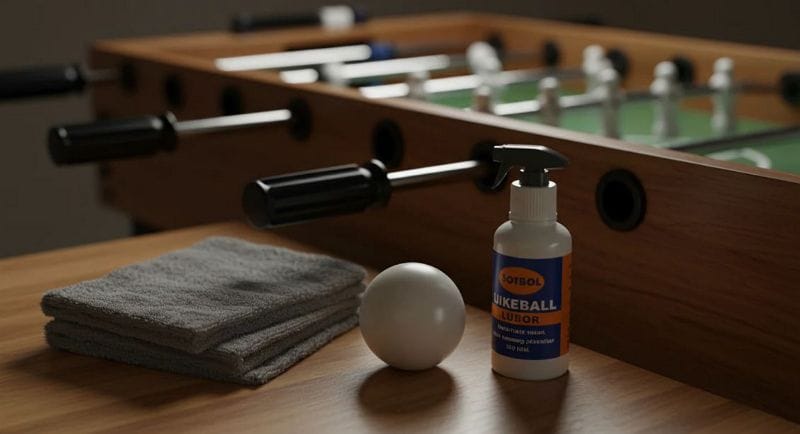 روغن مخصوص میلههای فوتبال دستی