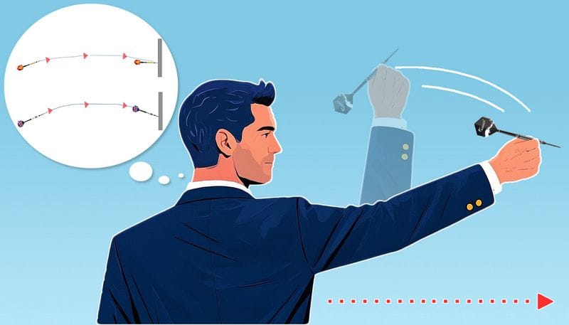 آموزش تکنیک‌های هدف گیری تا پرتاب دارت