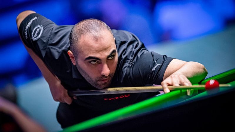 حسین وفایی اسنوکرباز ایرانی